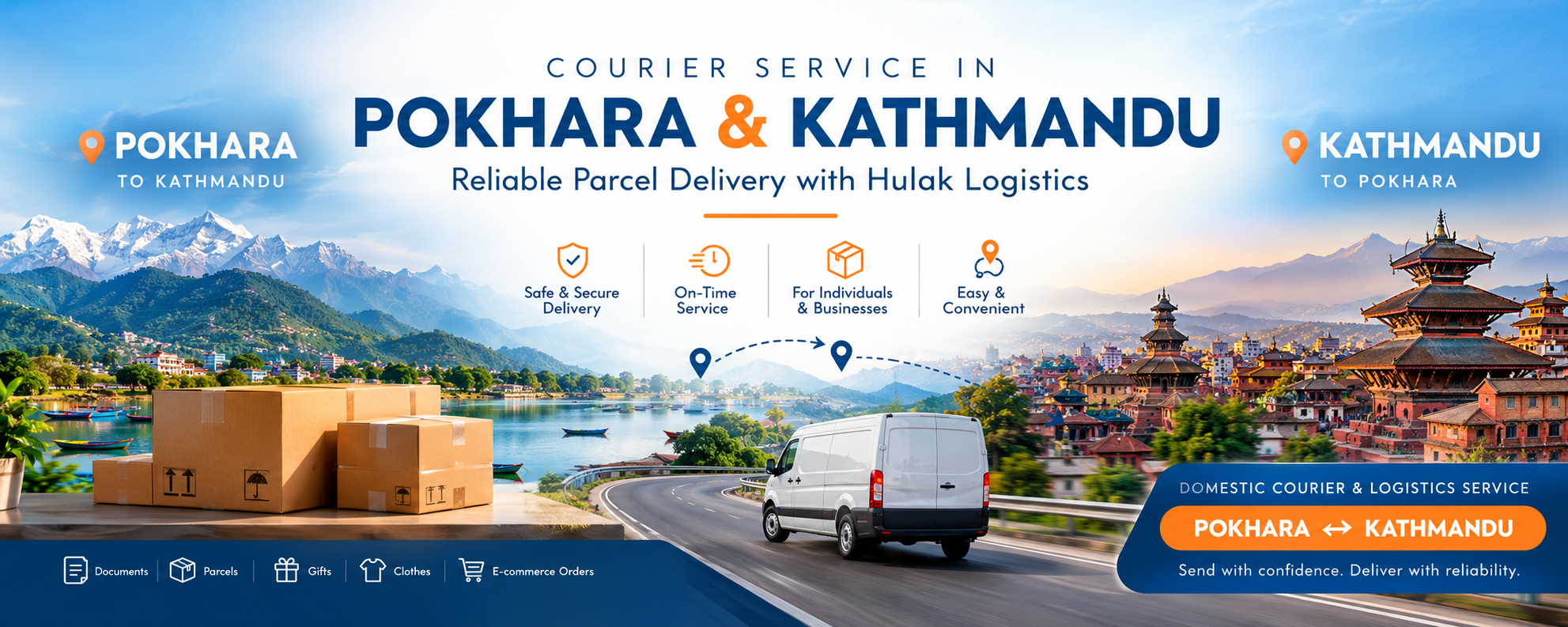 Courier Service in Pokhara & Kathmandu